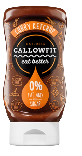Callowfit Salsa Zero Calorie Curry Ketchup